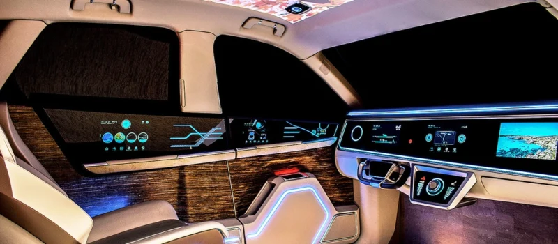Coches del futuro con tecnología, confort y salud