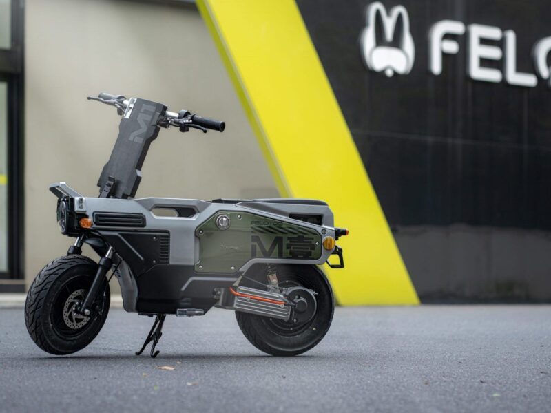 Felo M1 la moto eléctrica plegable del futuro